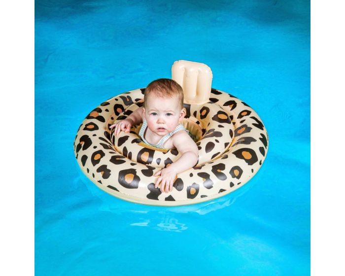 vangst Eindig eer Swim Essentials Baby Float - Beige Panterprint (0-1 jaar) | Heuts.nl