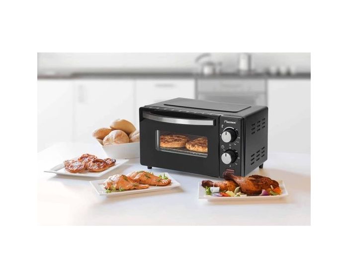 Continent Weggegooid Tijd Bestron mini oven zwart 9 liter | Mini oven kopen bij Heuts
