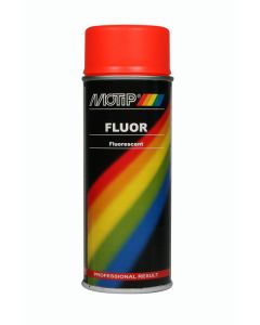 Motip Fluorescerende Lak Rood/Oranje - 400 ml