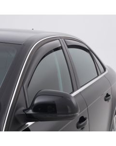 Zijwindschermen Dark Opel Corsa D/E 5 deurs 2006-