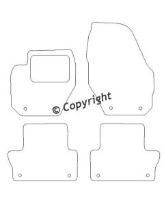 Mattenset Volvo XC60 2008 - 2017