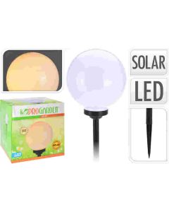 Solar bal warm wit - 25 cm