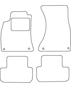 Mattenset Audi A5 coupe 5drs 2009 -