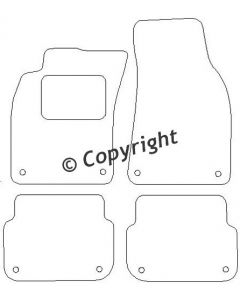 Mattenset Audi A6 2004 - 2007