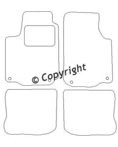 Mattenset Volkswagen Golf IV 1997 - 2001