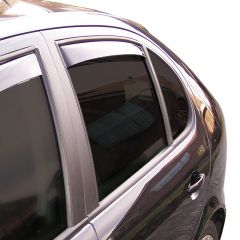 Zijwindschermen Dark Opel Corsa C 5 deurs/sedan 2000-2006
