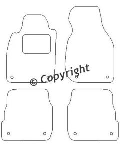 Mattenset Audi A6 2001 - 2004