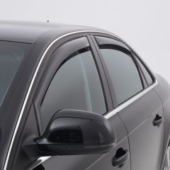 Zijwindschermen Dark Audi A4 sedan/avant 1994-2000 (chromen raamlijsten)