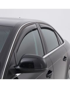 Zijwindschermen Master Dark (achter) Opel Corsa D/E 5 deurs 2006-