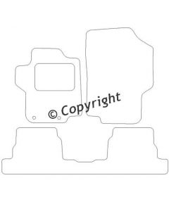 Mattenset Peugeot 1007 2005 -