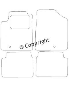 Mattenset Hyundai i10 2009 -