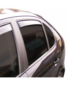 Zijwindschermen Dark Opel Corsa C 3 deurs 2000-2006