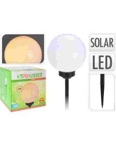 Solar bal warm wit - 20 cm