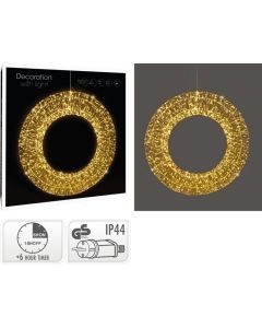 Ring 38 cm Kerst Deco 960 LED Warm Wit