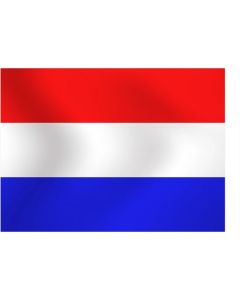 Hollandse Vlag Rood Wit Blauw -  150 x 90 cm 