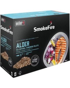 Weber natuurlijke hardhout pellets - Alder