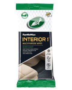 Turtle Wax Interior 1 Wipes - 24 stuks