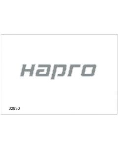 32830 - Sticker Hapro zilver