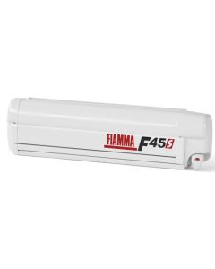 Fiamma F45s 300 Polar White Cassetteluifel - Royal Grey