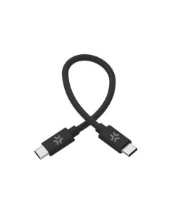 Celly USB-C > USB-C 30cm - Katoen Gevlochten Kabel