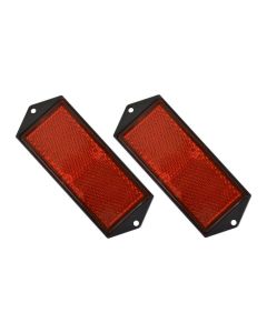 Carpoint Reflector 104X40 mm Rood 2St