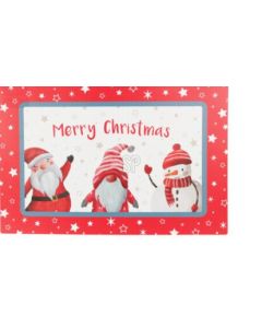 Kerst placemat kabouter