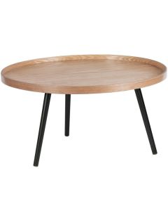 WOOOD Mesa Bijzettafel XL Naturel - Ø78 cm