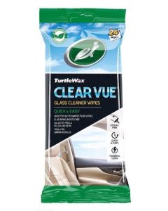 Turtle Wax Clear Vue Glass Wipes - 24 stuks