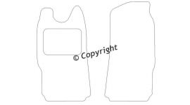 Mattenset Ford Transit VS 2-delig 2006 -