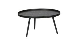 WOOOD Mesa Bijzettafel XL Zwart - Ø78 cm