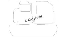 Velours mattenset Citroen Berlingo II 5p 2008-