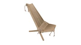 Ecochair 120 Sand - Dennenhout