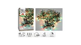 Cluster kerstboomverlichting RGB - 768 LED-lampen